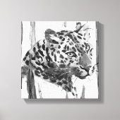 Cheetah Portrait Canvas Afdruk (Voorkant)