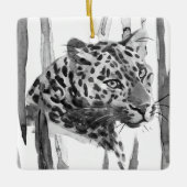 Cheetah Portrait Keramisch Ornament (Voorkant)