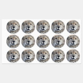 Cheetah Portrait Labels (Vel)