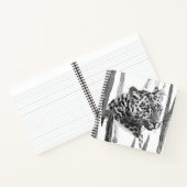 Cheetah Portrait Notitieboek (Binnen)