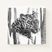 Cheetah Portrait Notitieboek (Achterkant)