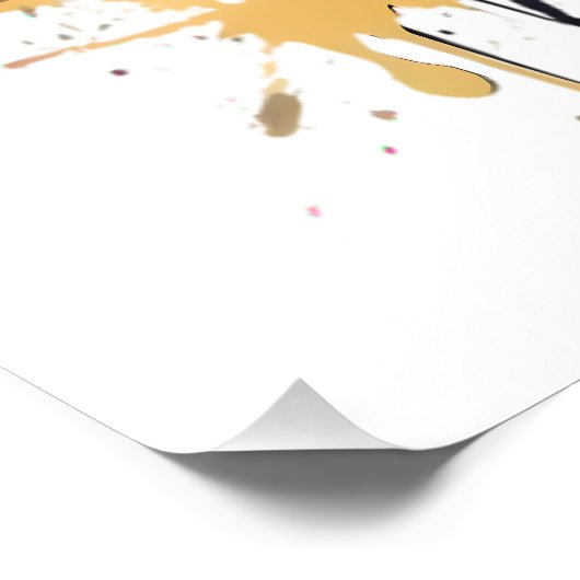 Cheetah Portrait Perfect Poster (Hoek)