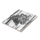 Cheetah Portrait Tegeltje (Zijkant)