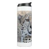 Cheetah Portrait Thermosbeker (Gedraaid links)