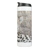 Cheetah Portrait Thermosbeker (Geroteerd rechts)