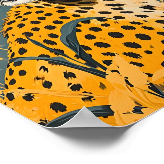 Cheetah Poster (Hoek)