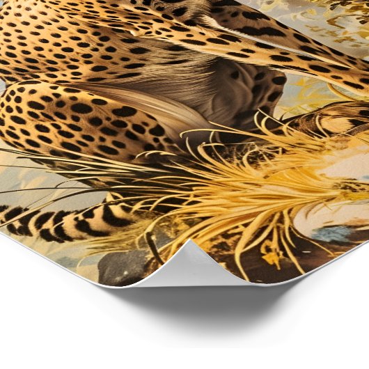 Cheetah Poster (Hoek)