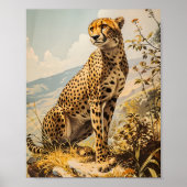 Cheetah Poster (Voorkant)