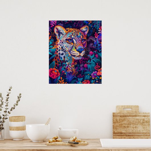 CHEETAH 🐆 POSTER (Keuken)