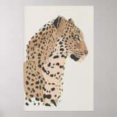 Cheetah Poster, Cheetah Print (Voorkant)