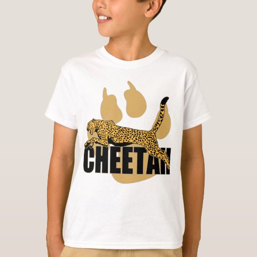 Cheetah Power T-shirt (Voorkant)