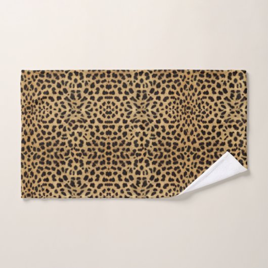 Cheetah Print Bad Handdoek (Handdoek)