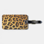 Cheetah Print Bagagelabel (Achterkant horizontaal)