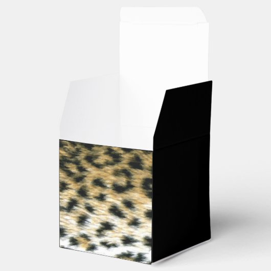 Cheetah Print Bedankdoosjes (Geopend)
