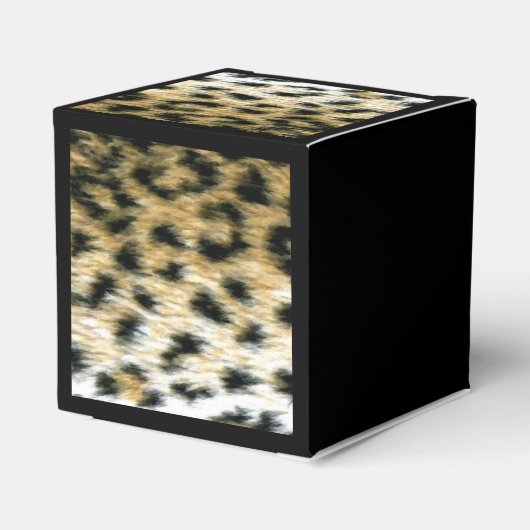 Cheetah Print Bedankdoosjes (Achterkant)