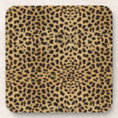Cheetah Print Bier Onderzetter (Voorkant)