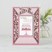 Cheetah Print & Birthday Cake (Staand voorkant)