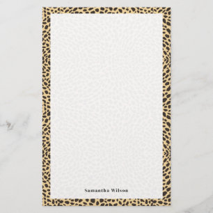 Cheetah Print briefpapier