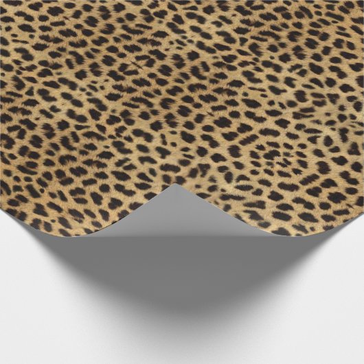 Cheetah Print Cadeaupapier (Hoek)