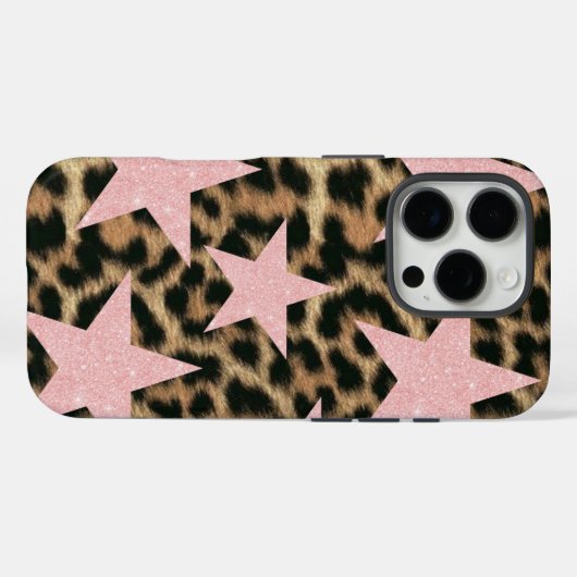 cheetah print  Case-Mate iPhone case (Achterkant (horizontaal))