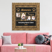 Cheetah Print Collage Memories 4 Foto's (Insitu (Woonkamer))