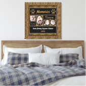 Cheetah Print Collage Memories 4 Foto's (Insitu (Slaapkamer))