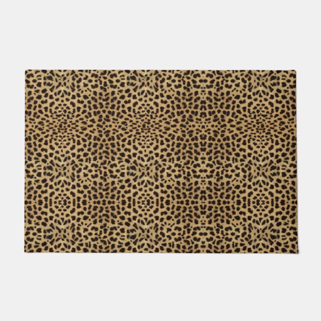 Cheetah Print Deurmat (Voorkant)