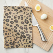 Cheetah print Dier Exotisch Wild Modieuze Kat Theedoek (Quarter Fold)