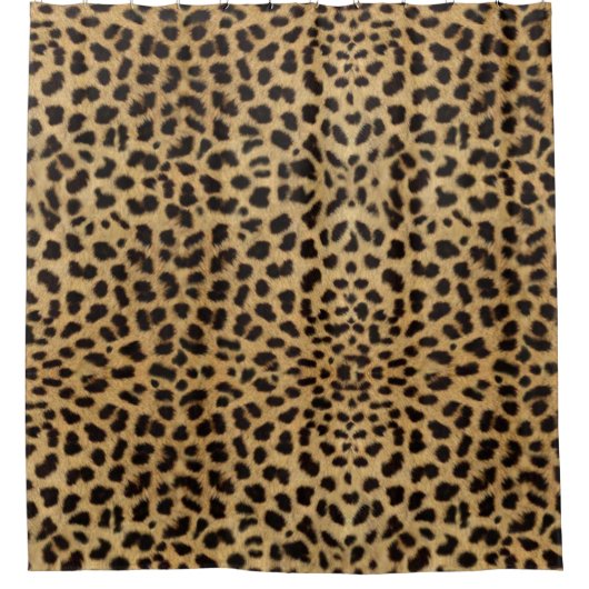 Cheetah Print Douchegordijn (Voorkant)