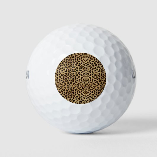 Cheetah Print Golfballen (Voorkant)