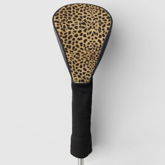 Cheetah Print Golfheadcover (Voorkant)