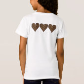 Cheetah Print Heart T-shirt (Achterkant)