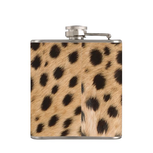 Cheetah Print Heupfles (Achterkant)