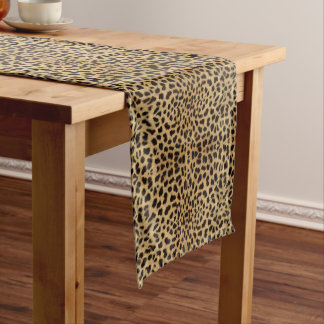 Cheetah Print Lange Tafelloper