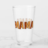 Cheetah Print Leopard mama Glas (Voorkant)