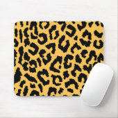 Cheetah print muismat (Met muis)
