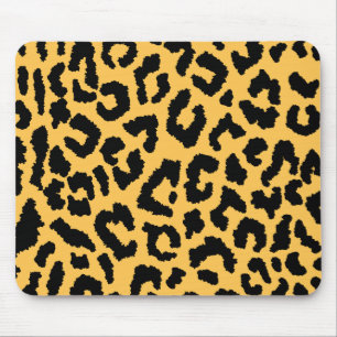 Cheetah print muismat