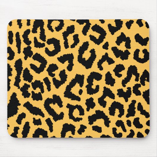 Cheetah print muismat (Voorkant)