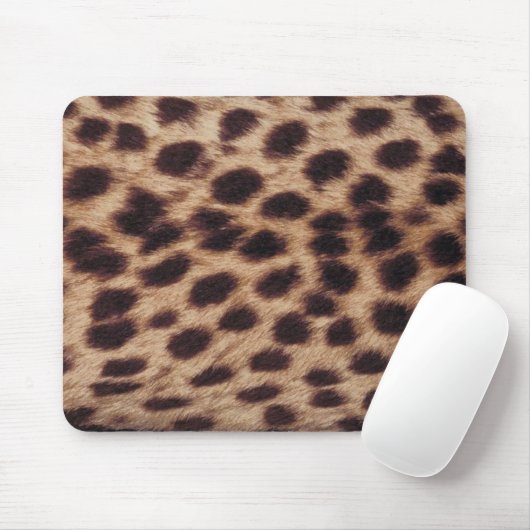 Cheetah Print Muismat (Met muis)