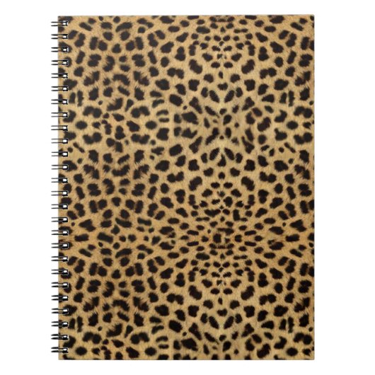 Cheetah Print Notitieboek (Voorkant)