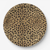 Cheetah Print Papieren Bordje (Voorkant)