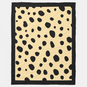 Cheetah Print Patroon Fleece Deken