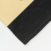 Cheetah Print Patroon Fleece Deken (Hoek)