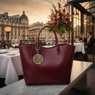 Cheetah Print patroon Sleutelhanger