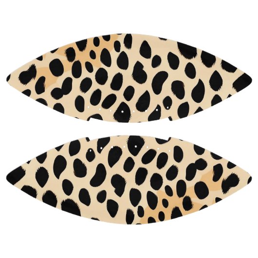 Cheetah Print Pattern American Football (Panelen)