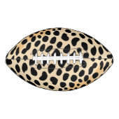 Cheetah Print Pattern American Football (Voorkant)