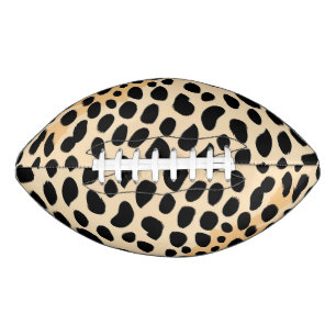 Cheetah Print Pattern American Football