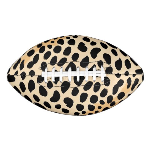 Cheetah Print Pattern American Football (Voorkant)