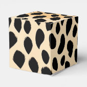 Cheetah Print Pattern Bedankdoosjes (Achterkant)