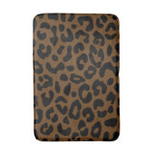Cheetah Print Pattern Black Brown Badmat (Voorkant Verticaal)